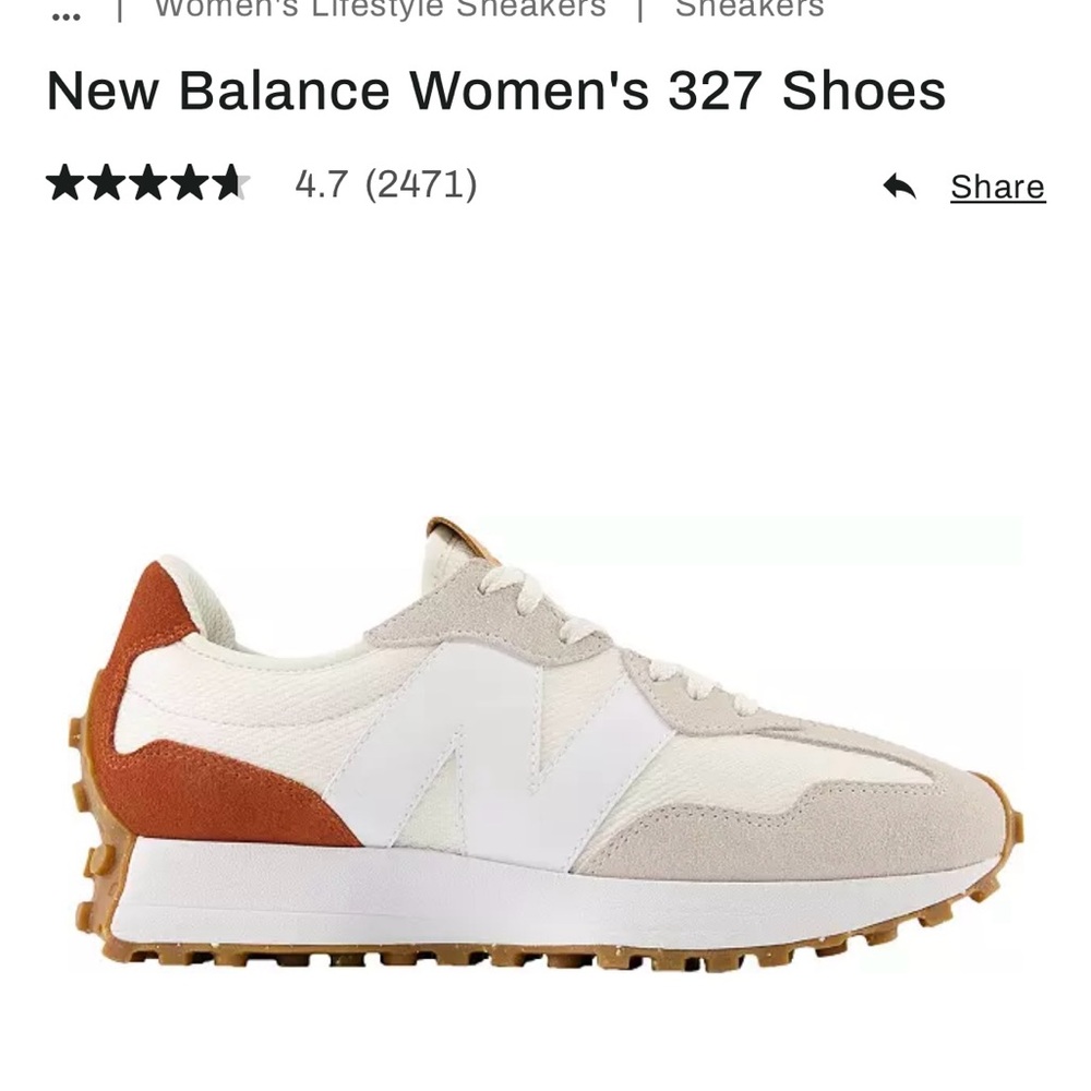 New Balance 327
Women's （WS327RA）